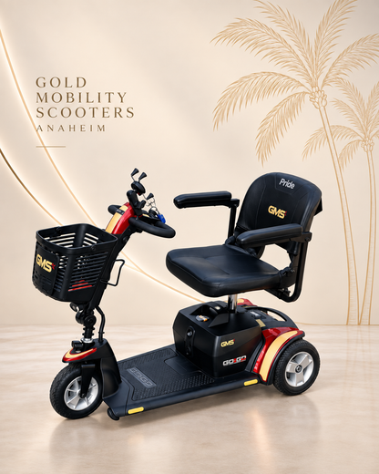 Pride Go-Go Sport 3-Wheel Mobility Scooter - Trunk Transportable (when PORTABILITY is Priority!)