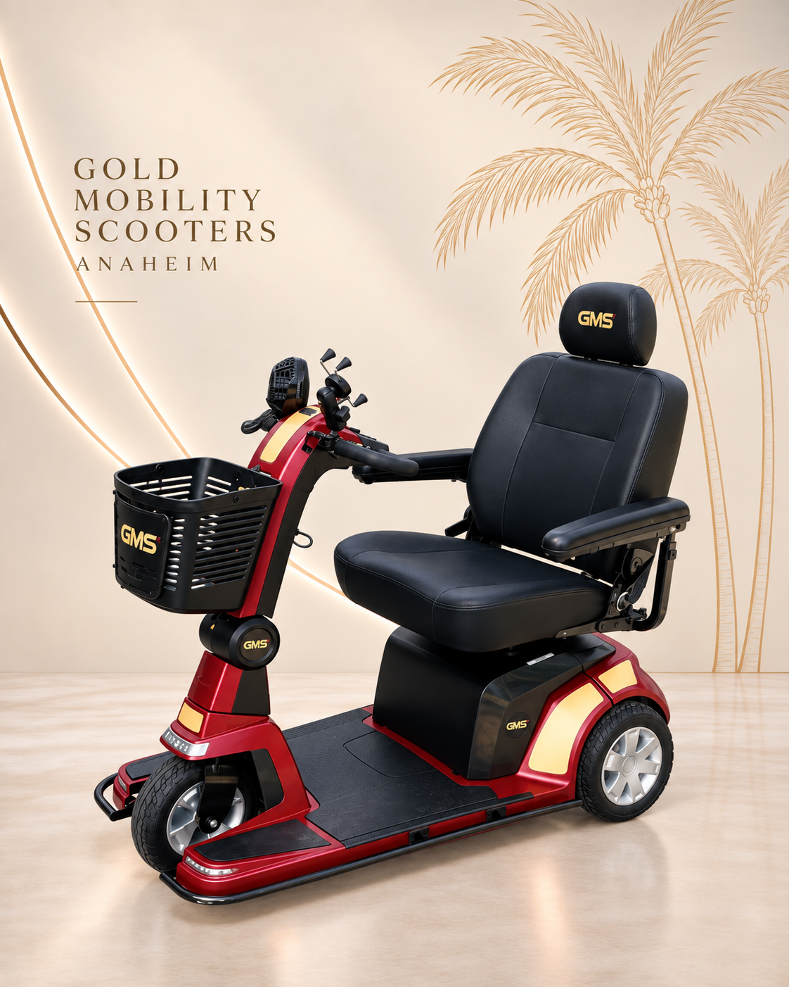 Pride Maxima - 500LB Capacity Speciality Mobility Scooter Rental - THEME PARK APPROVED