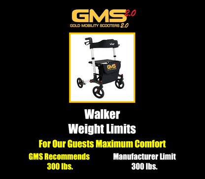 Premium Walker Rental - THEME PARK APPROVED (Anaheim)