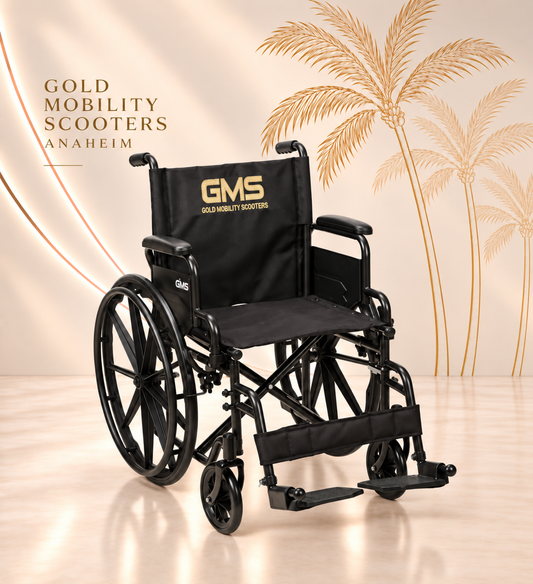 Manual Wheelchair 18" Seat Rental - THEME PARK APPROVED